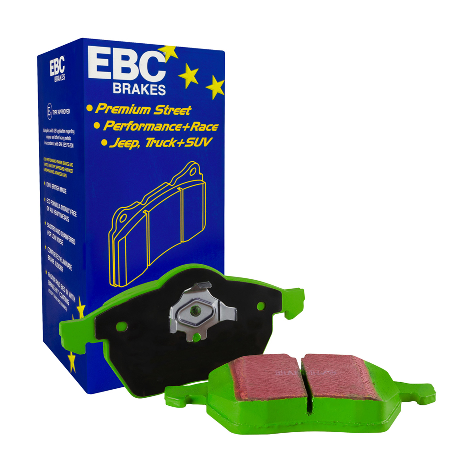 Plaquettes de frein EBC Greenstuff EBC114885 pour Nissan Patrol GR
