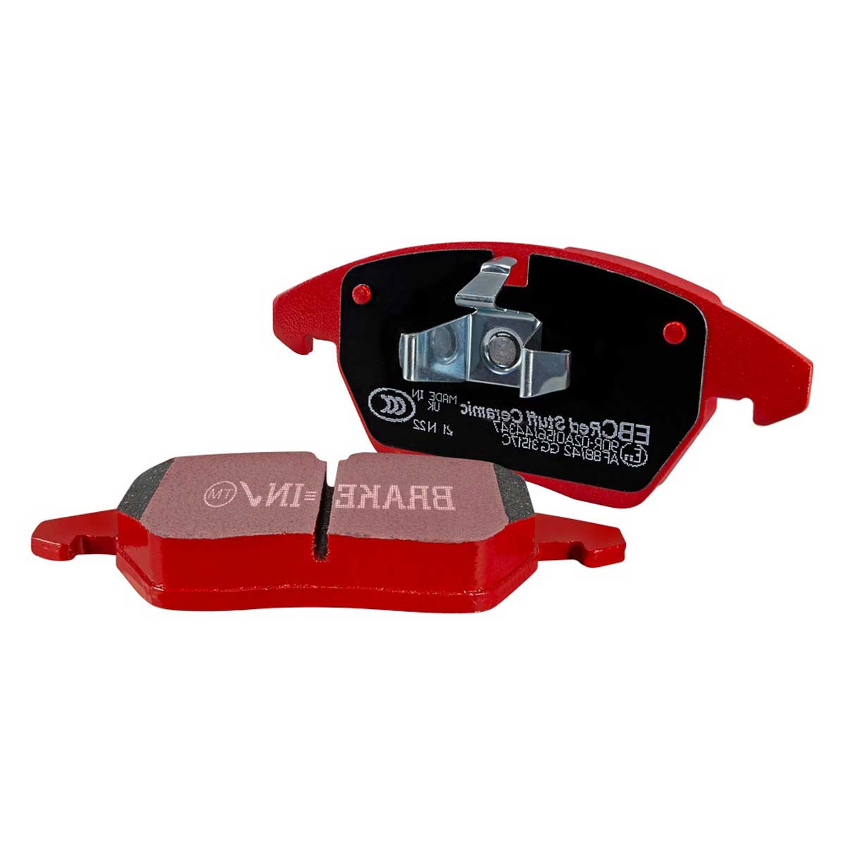 Plaquettes de frein EBC Redstuff EBC102378 pour Volvo S60 V70 (2)