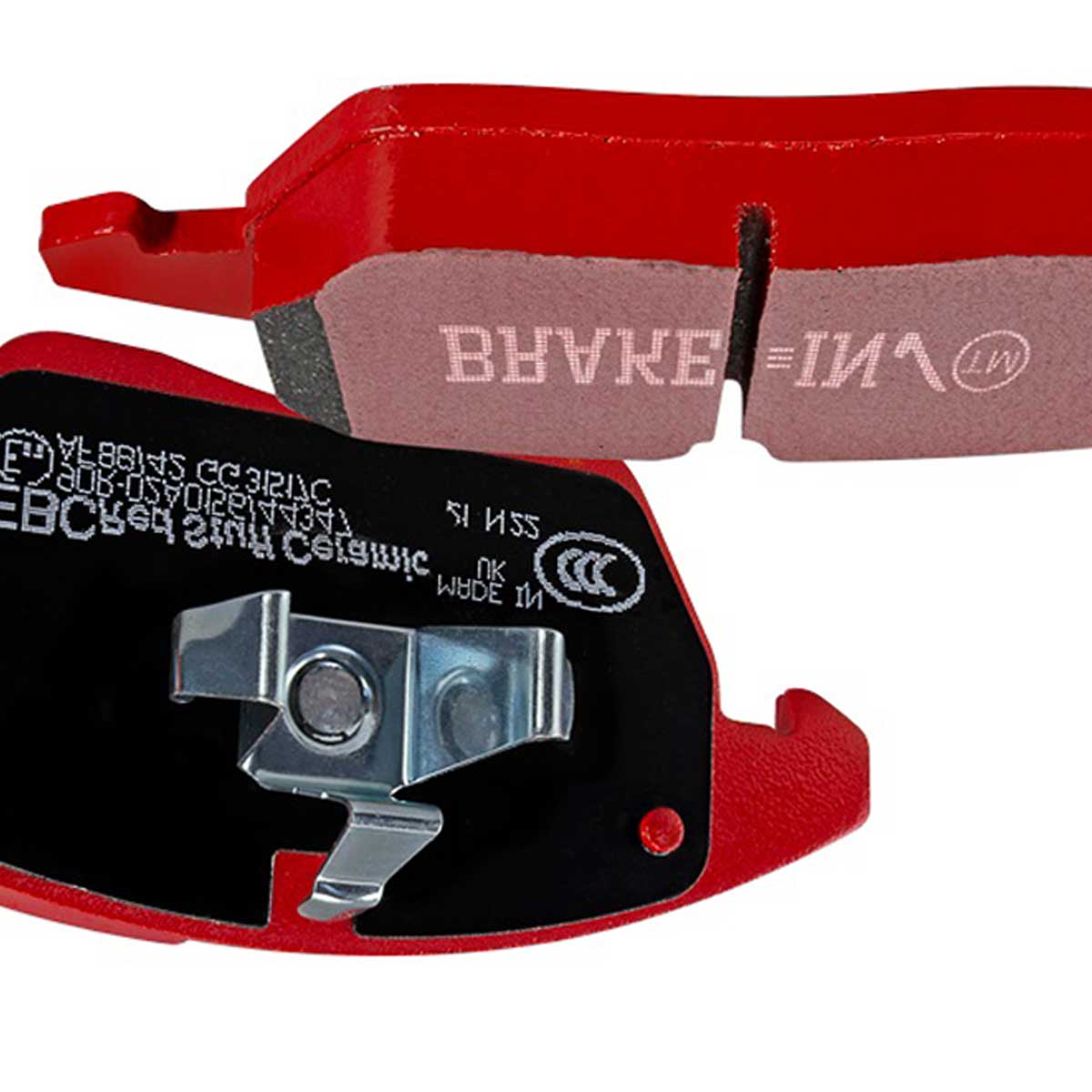 Plaquettes de frein EBC Redstuff EBC102378 pour Volvo S60 V70 (2)