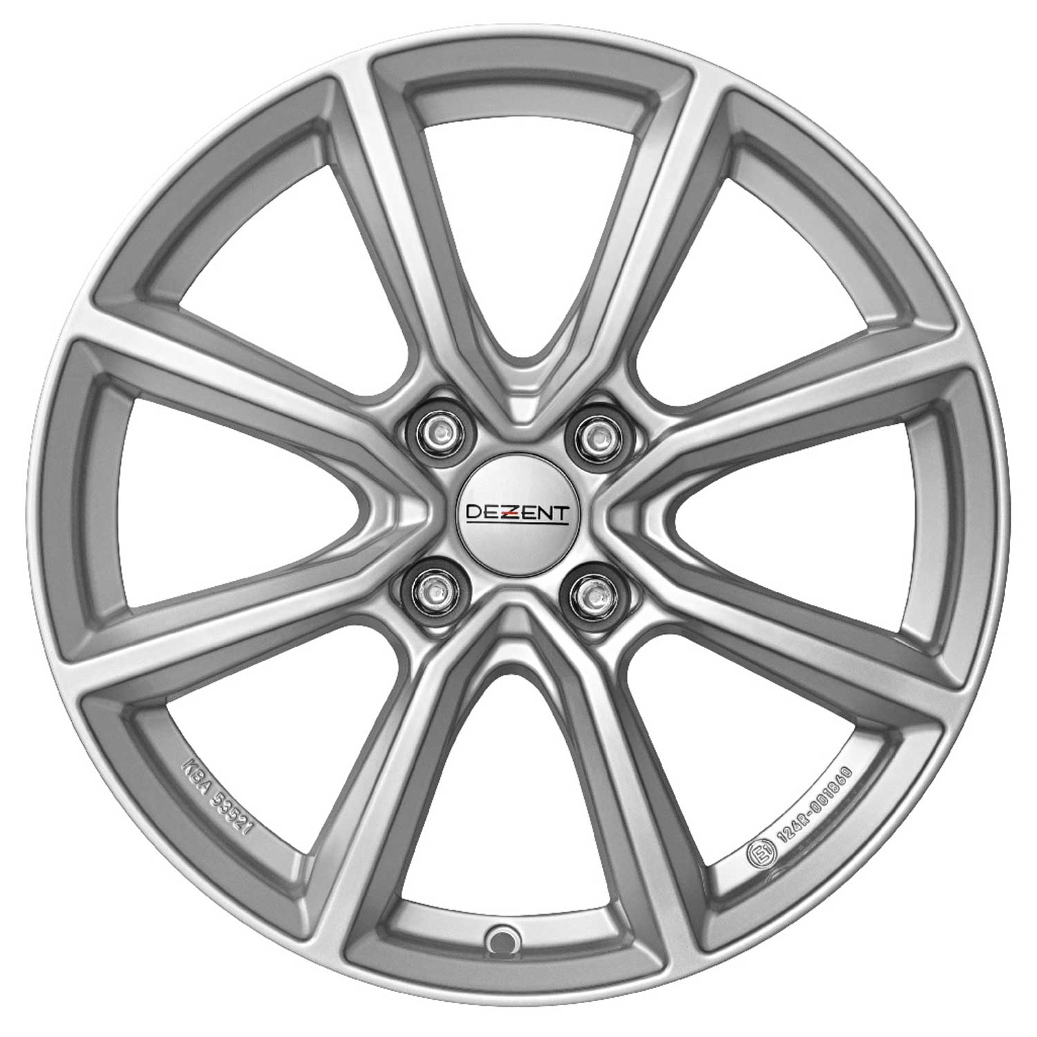 Jante DEZENT TN silver 6.0x16 ET23 4x108 16 Pouces