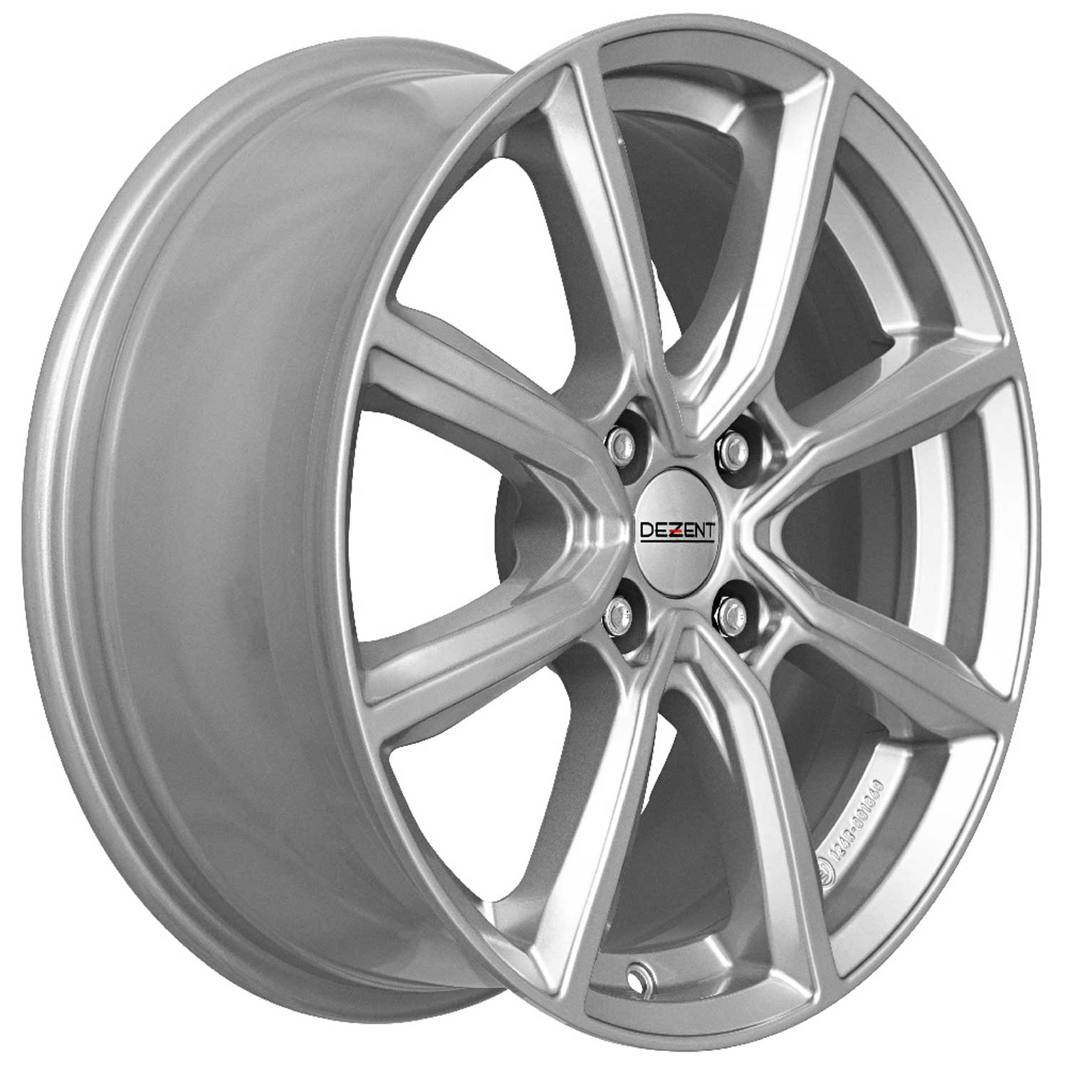 Jante DEZENT TN silver 6.0x16 ET23 4x108 16 Pouces
