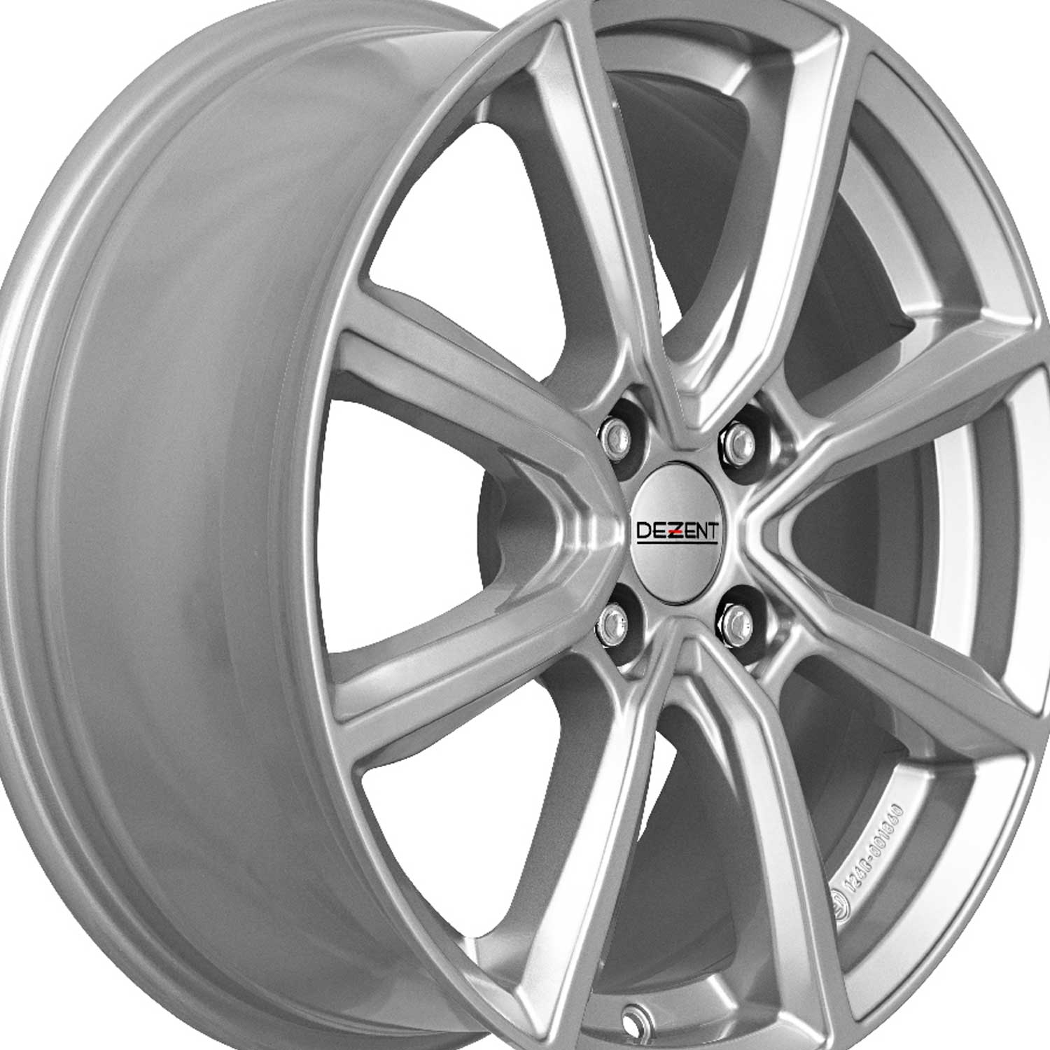 Jante DEZENT TN silver 6.0x16 ET23 4x108 16 Pouces