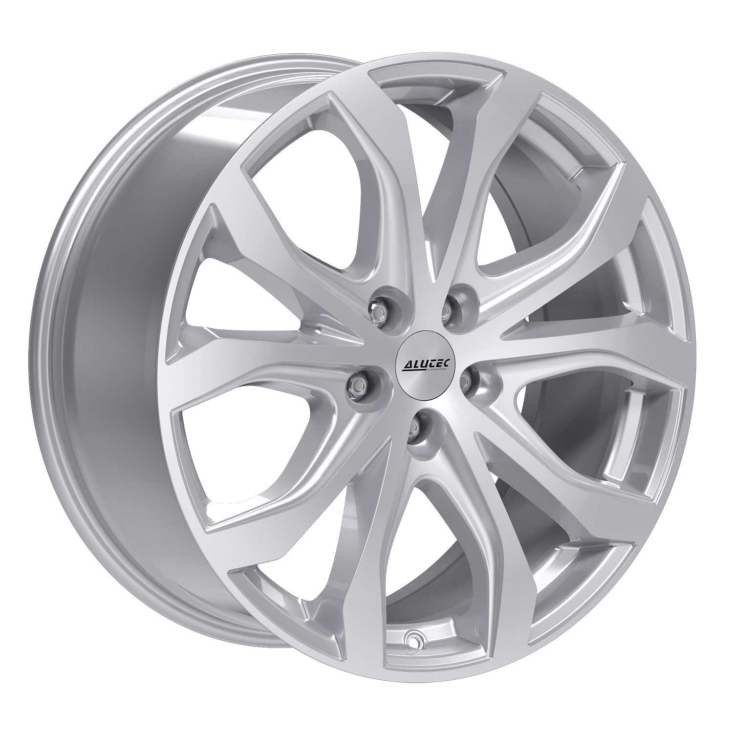 Jante Alutec W10 X 9,0x20 ET43 5x108 20 Pouces polar-silver