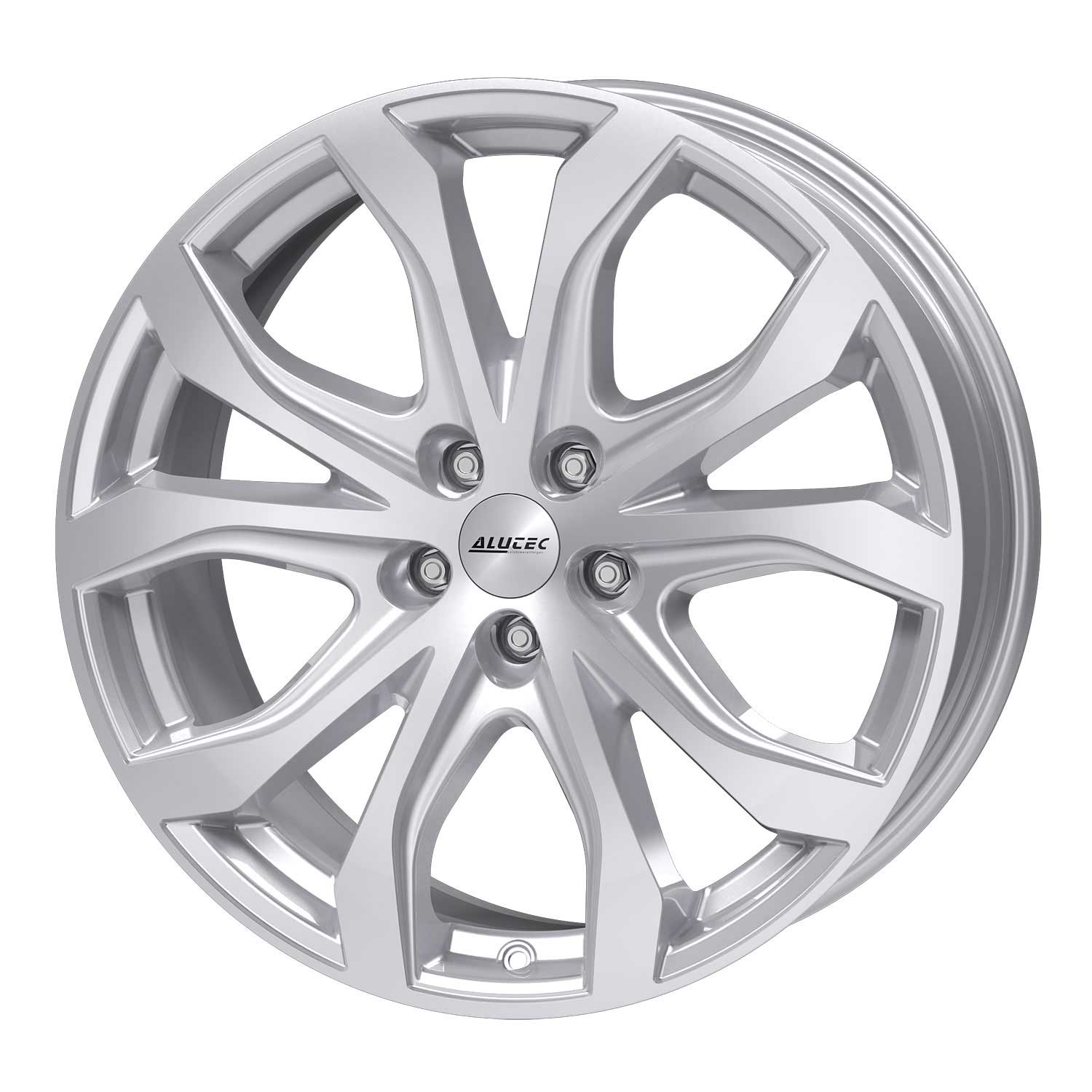 Jante Alutec W10 X 9,0x20 ET43 5x108 20 Pouces polar-silver
