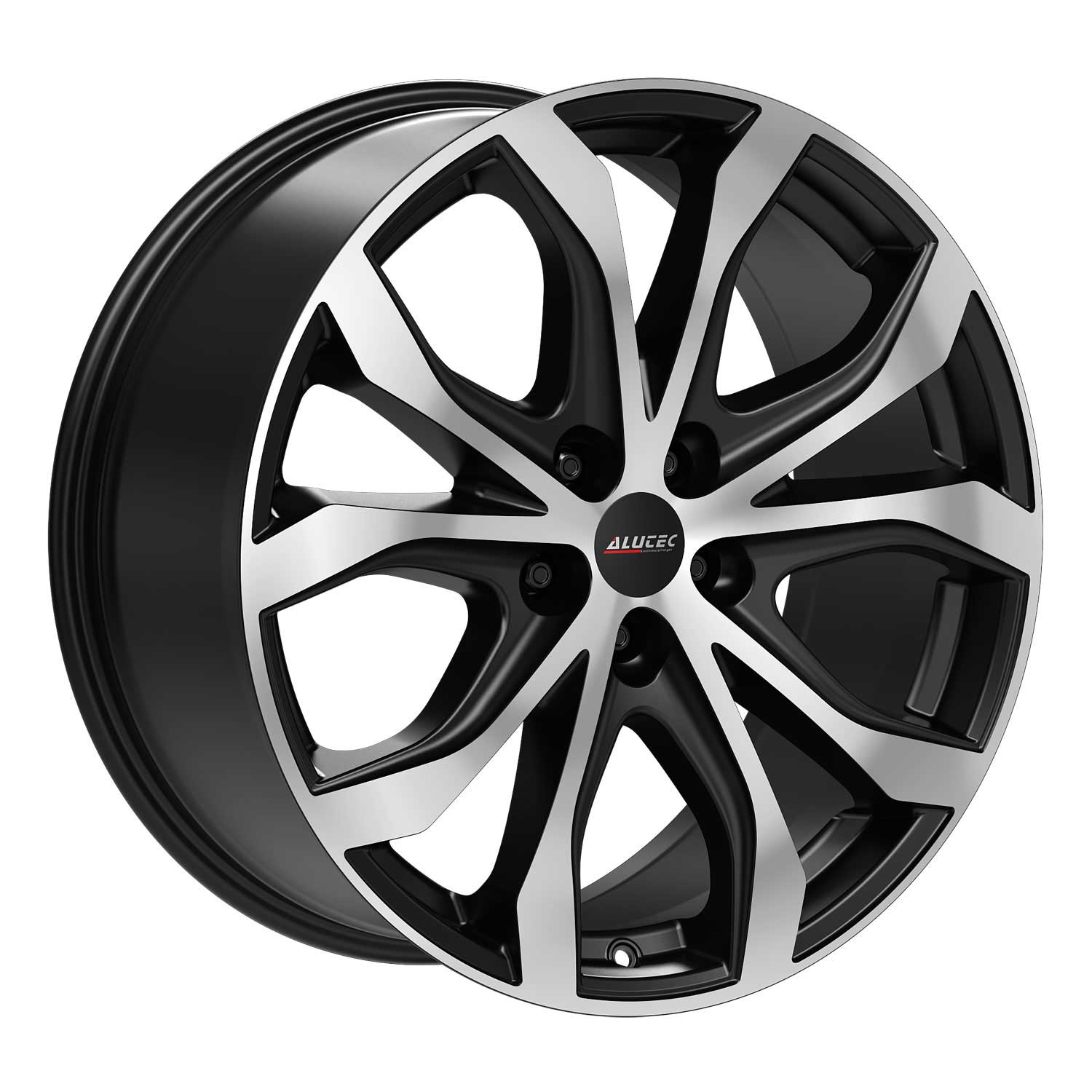 Jante Alutec W10 X 8,0x18 ET51 5x150 18 Pouces racing-black front polished