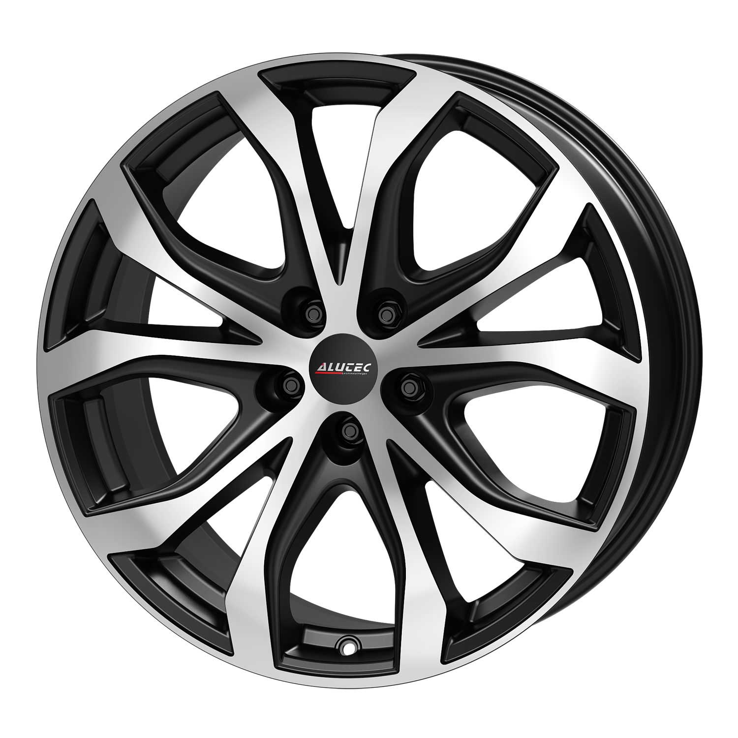 Jante Alutec W10 X 8,0x18 ET51 5x150 18 Pouces racing-black front polished