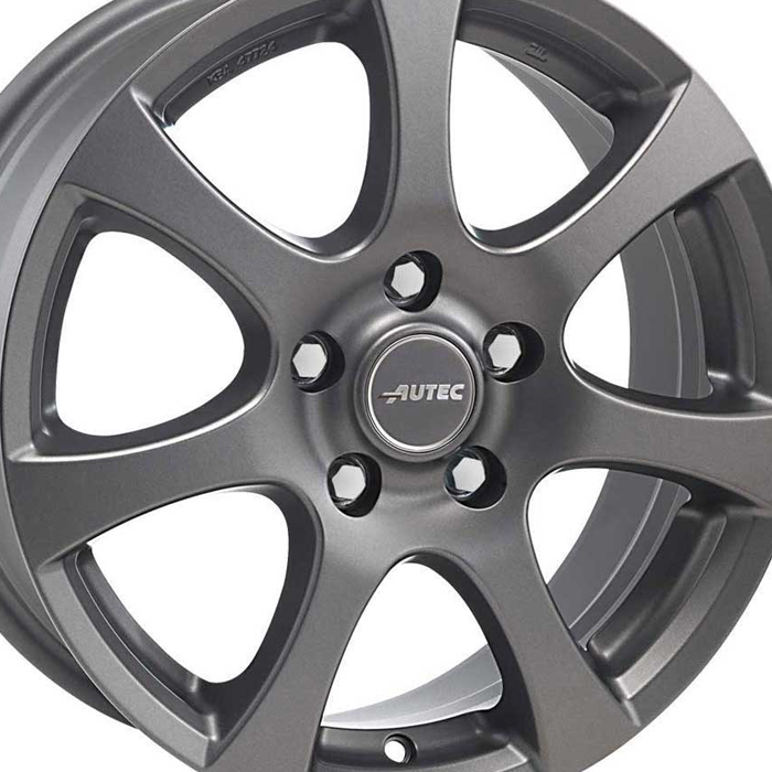 Jante Autec Zenit 6,0x15 ET43 5x112 15 Pouces anthracite matt