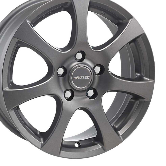 Jante Autec Zenit 6,0x15 ET43 5x112 15 Pouces anthracite matt