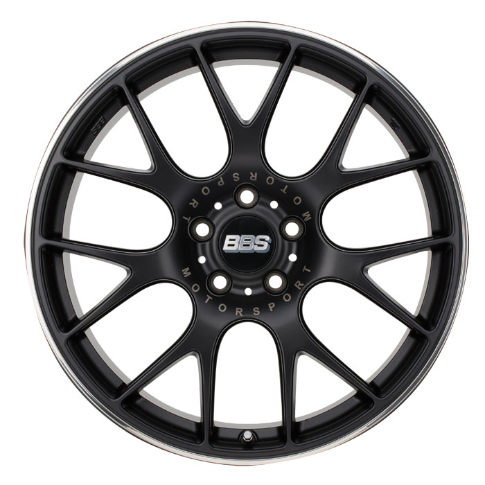 Jante BBS CH-R 9,5x19 ET35 5x112 19 Pouces schwarz matt
