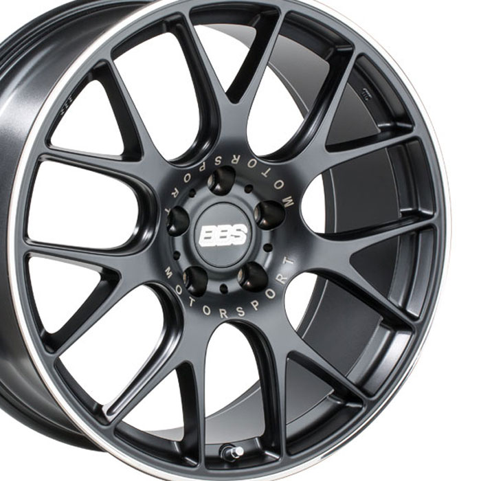 Jante BBS CH-R 9,5x19 ET35 5x112 19 Pouces schwarz matt