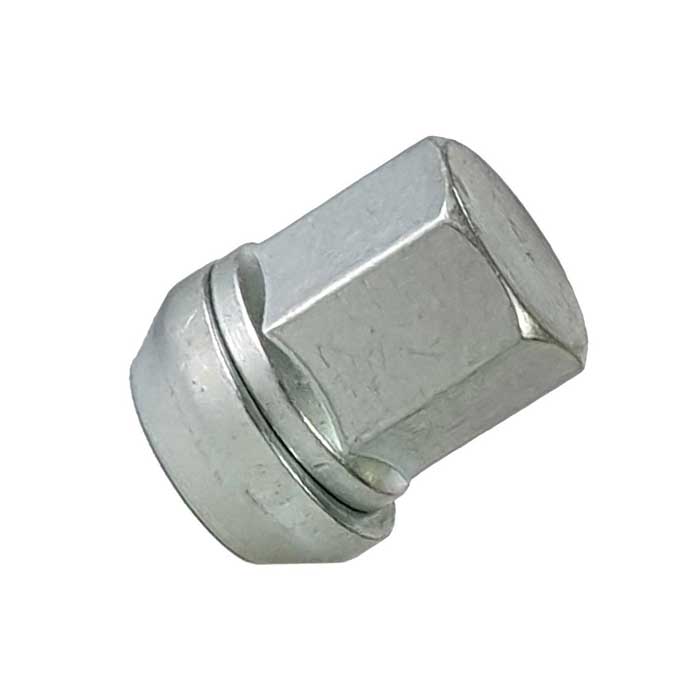 Écrou de roue ouvert argent M12x1,25 conique 60° 30mm pour Suzuki