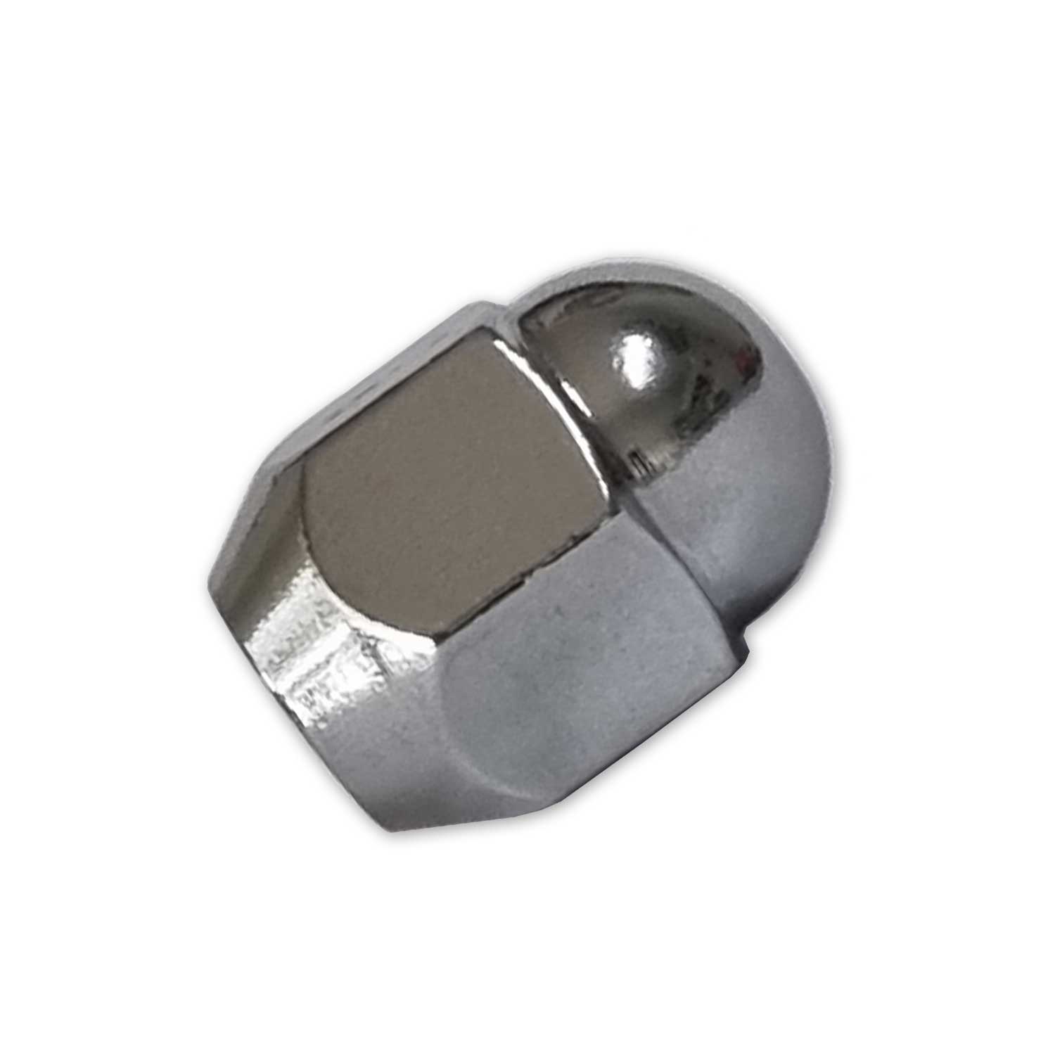 Écrou de roue argent M12x1,5 conique fermé 60° HEX21 30mm pour Volvo
