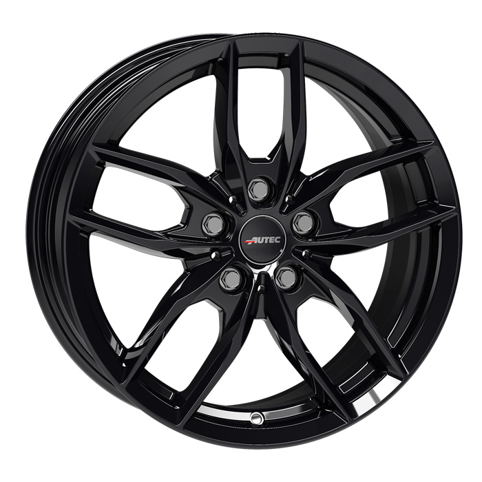 4 Jantes Aluminium Autec TALLIN 6.5x16 ET40 4x100 Noir - Pour Véhicule Compatible